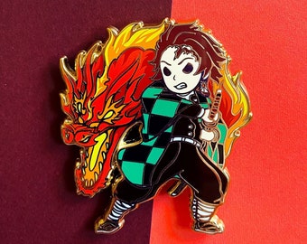 Demon Killer Enamel Pin