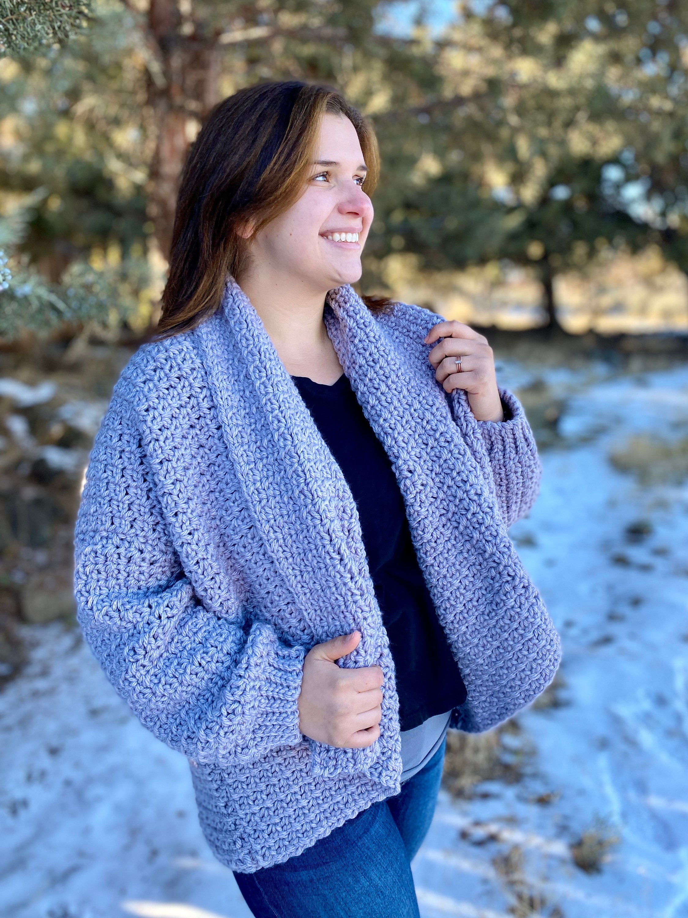 Big cozy cardigans hotsell