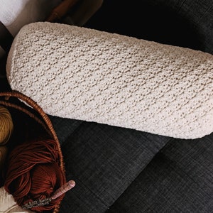 PDF Crochet Pattern - Neck Roll Pillow - Etsy