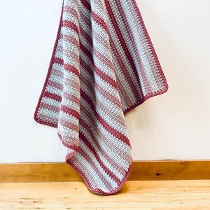 PDF Crochet Pattern - Easy Texture Blanket