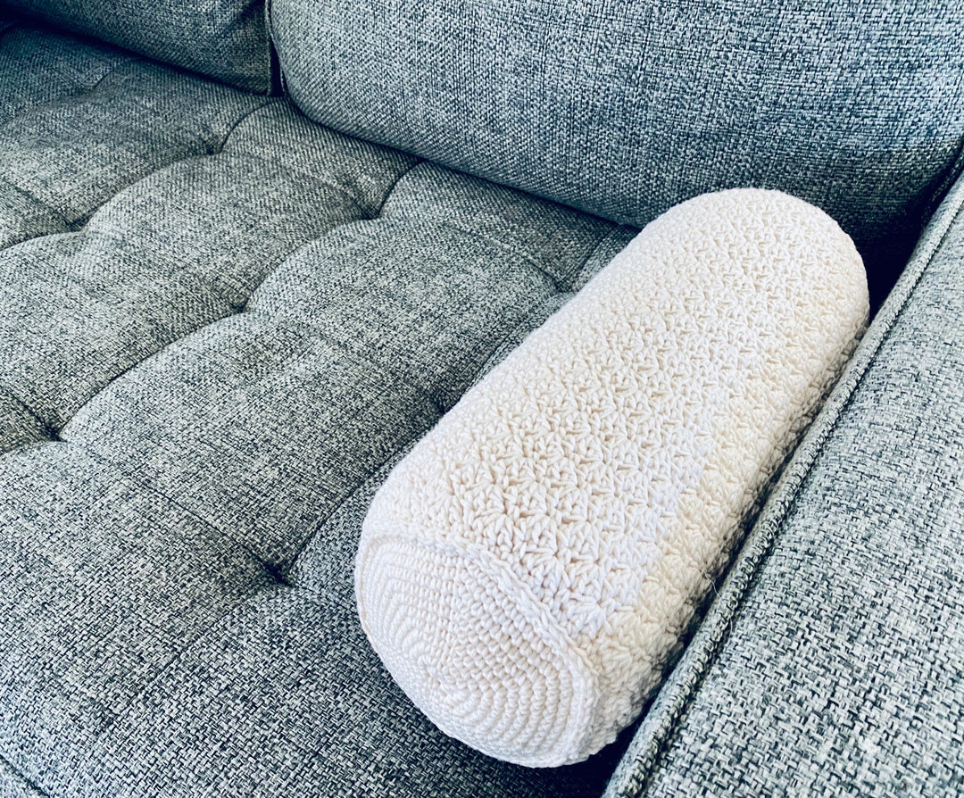 PDF Crochet Pattern - Neck Roll Pillow - Etsy