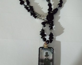 Collier/talisman Baron Samedi