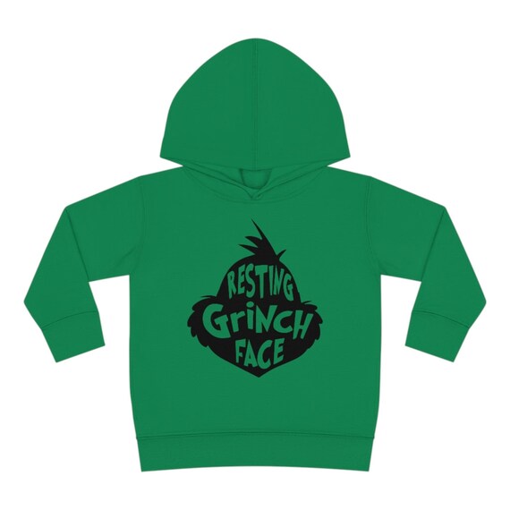 Resting Grinch Face Hoodie the Grinch 