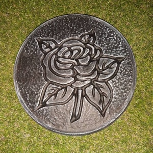 Beautiful stepping stone of a Rose