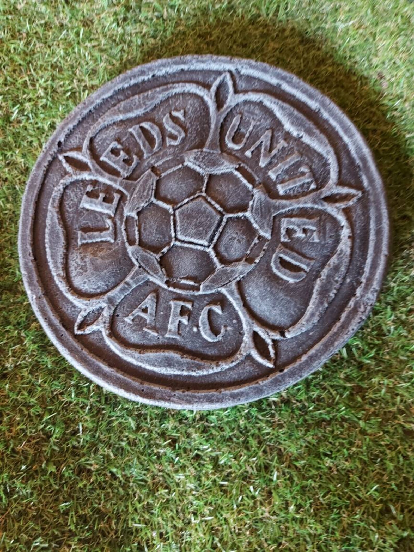 Stepping Stones/Plaque Football Leeds United/Shield Etsy