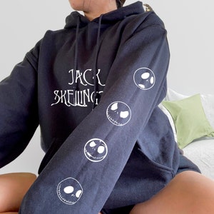 Jack Skellington Faces Hoodie
