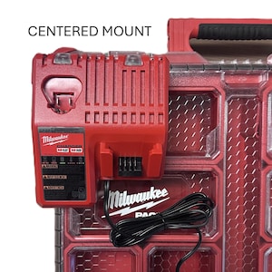 Montageplatte für M12/M18 Kombi Ladegerät - Kompatibel mit Packout Cleat
