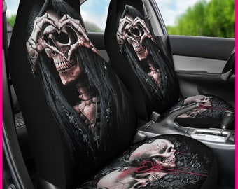 Skull Seat Cover | Etsy