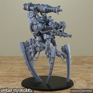Gorebot Gorestalker - 3d-printable STL files | dorkfactory miniatures