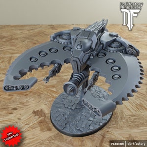 Gorebots - Death Crescent - 3d-printable STL files | dorkfactory miniatures