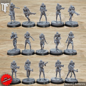 Cultists of the Cult of the Dread Gateway - 3d-printable STL files | dorkfactory miniatures