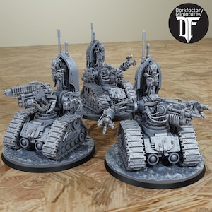 Reliquary Tanks 3d-printable STL files the mech breacher becomes the ad destroyer dorkfactory miniatures image 1