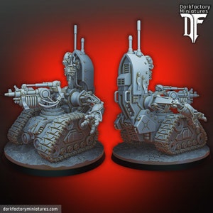 Reliquary Tanks 3d-printable STL files the mech breacher becomes the ad destroyer dorkfactory miniatures image 4