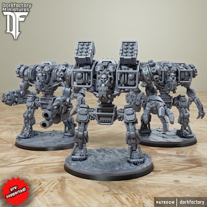 Deadzone Patrolbots - 3d-printable STL files | dorkfactory miniatures