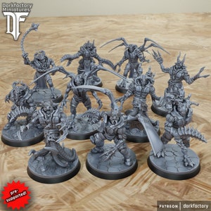 Demonic Void Commandos - 3d-printable STL files | dorkfactory miniatures
