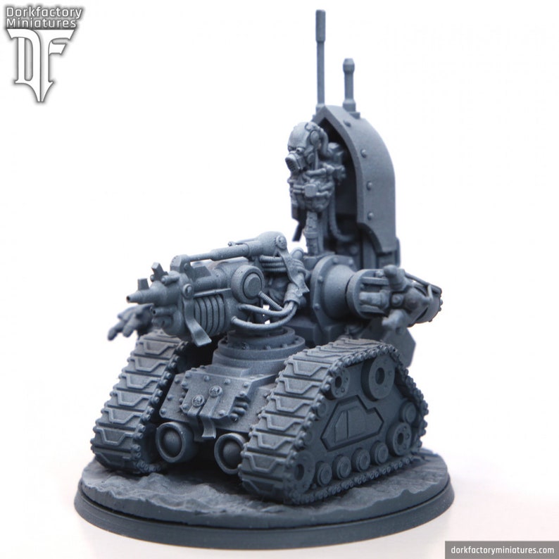 Reliquary Tanks 3d-printable STL files the mech breacher becomes the ad destroyer dorkfactory miniatures image 3