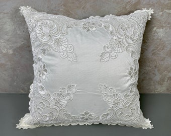 lace throw pillows