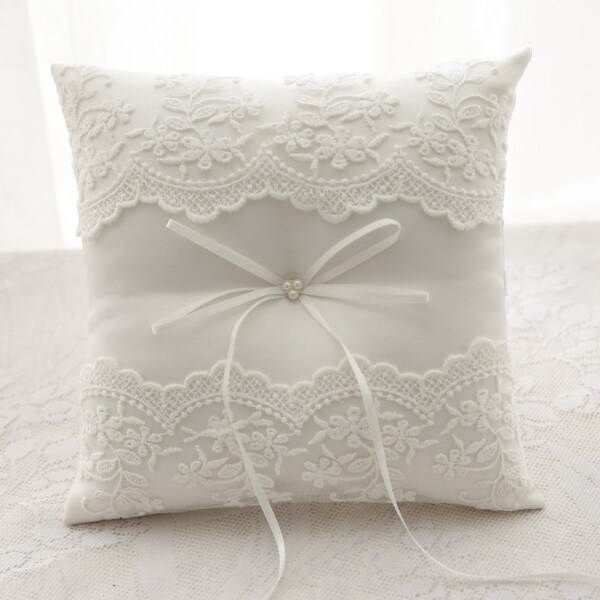 Lace Wedding Pillow Etsy