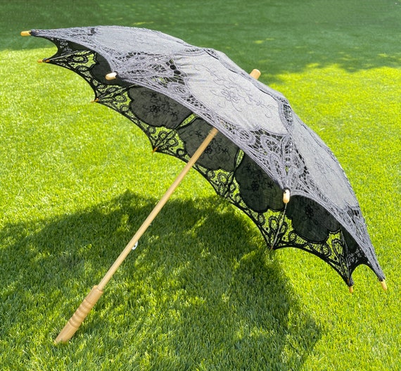 Hecho a victoriano encaje paraguas Etsy España