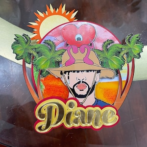 Bad Bunny Un Verano Sin Ti Cake Topper