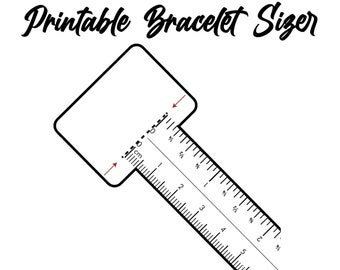 wrist size measure etsy