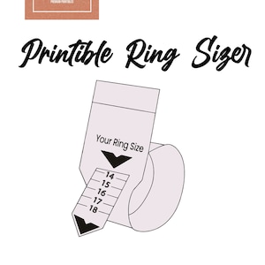 Ring Size Chart, Ring Sizer, Ring Sizing Tool, Ring Size Guide, Ring Size, Ring  Sizer Tool, Reusable Ring Sizer, Ring Size Finder 