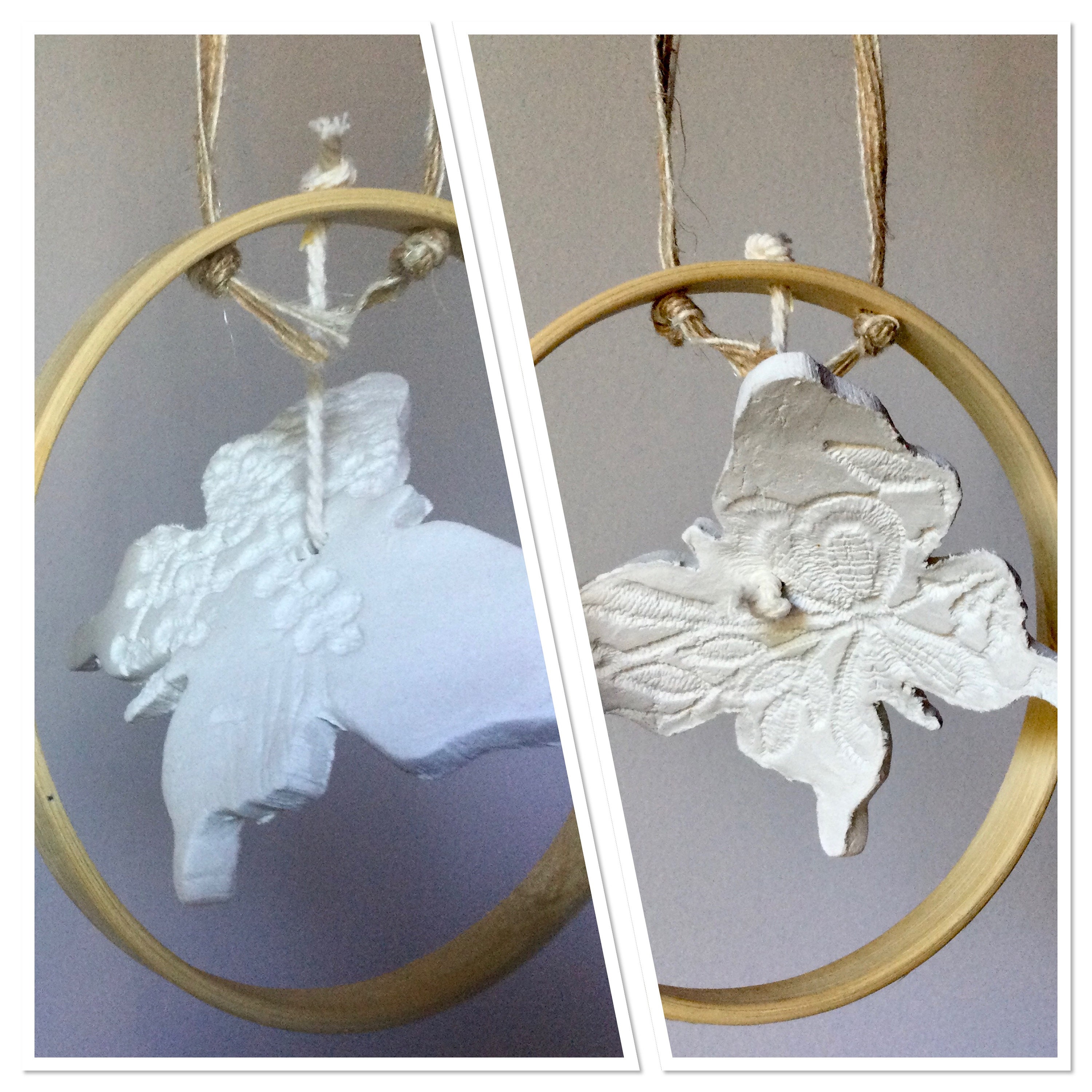 Papillon en Suspension, Papillon Céramique, Papillon