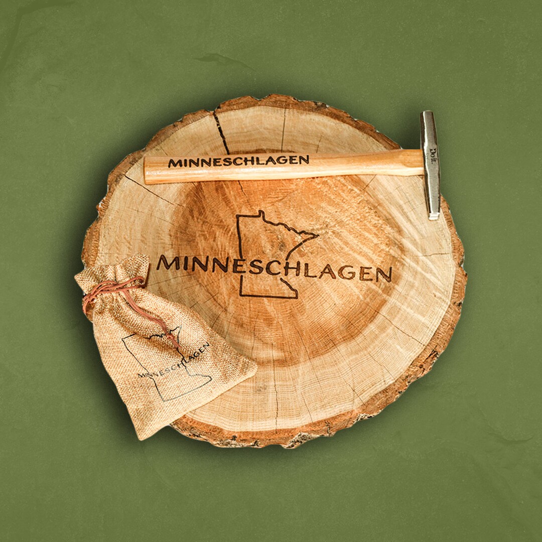 Minneschlagen Hammer and Nail Game State Set no Box Etsy