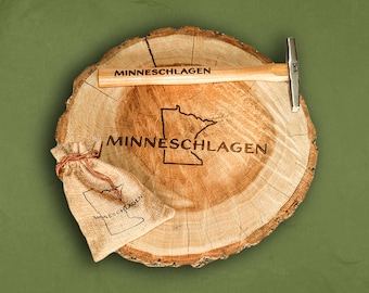 Minneschlagen Hammer and Nail Game - State Set (No Box)