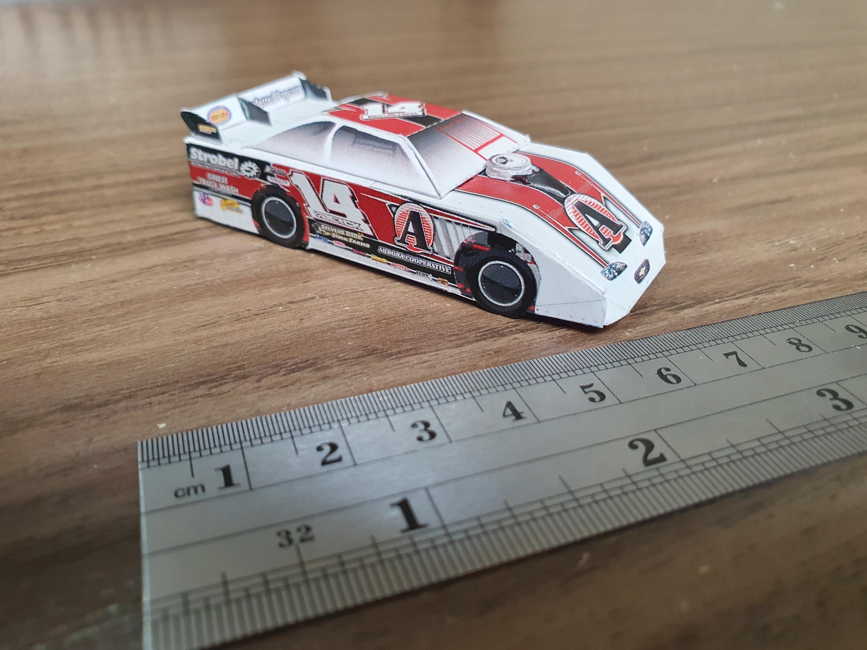 1:64 Dirt Late Model Series (10 Cars Pack) - PDF Papercraft Modes - Etsy