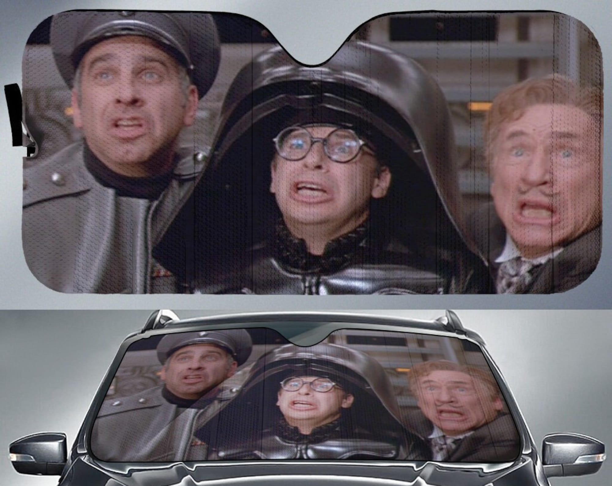 Discover Spaceballs Movies Colonel Sandurz And Dark Helmet Auto Car Sun Shade  auto Accessories