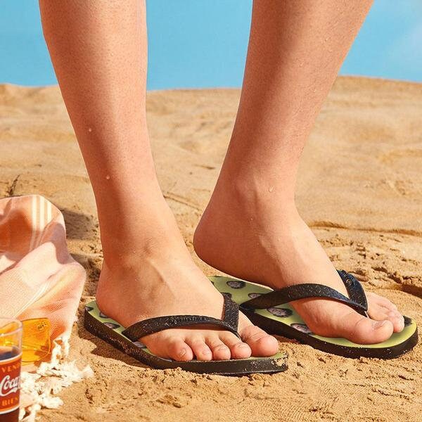 face flip flops