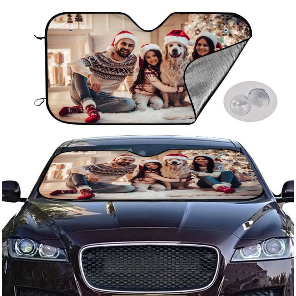 Custom Car Auto Sun Shade Personalized Windshield Car Etsy