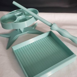 Rhinestone Blinging Kit, Includes 1 Glue Holder/stand, 1 Pen Wand/1 SS16 Medium tray, 3d printed
