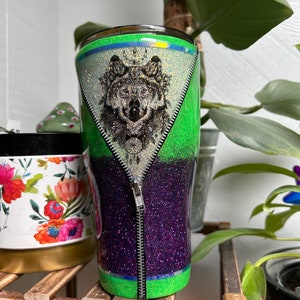 Wolf Reißverschluss Becher