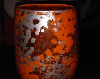 Creamsicle Wine Tumbler