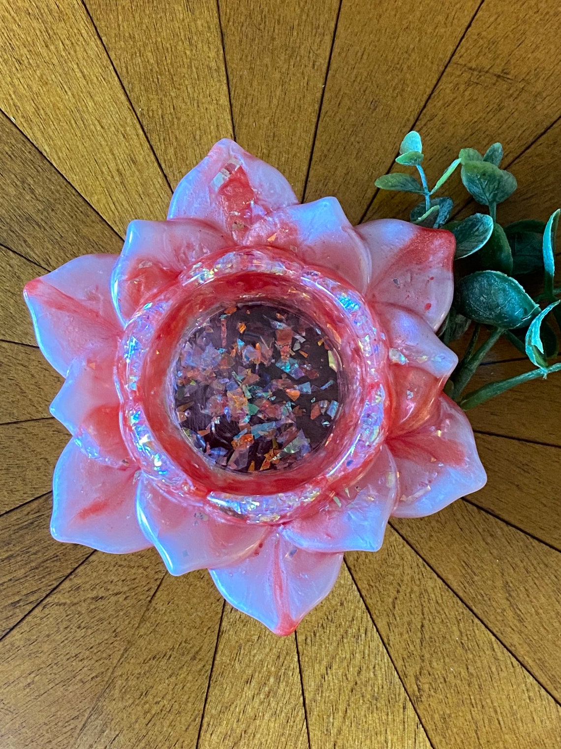 Resin Lotus Flower Tealight Candle Holder Resin Coasters Etsy
