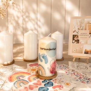 Kreativt ljuspyssel-kit för Blessingway-ceremonier och babyshowers