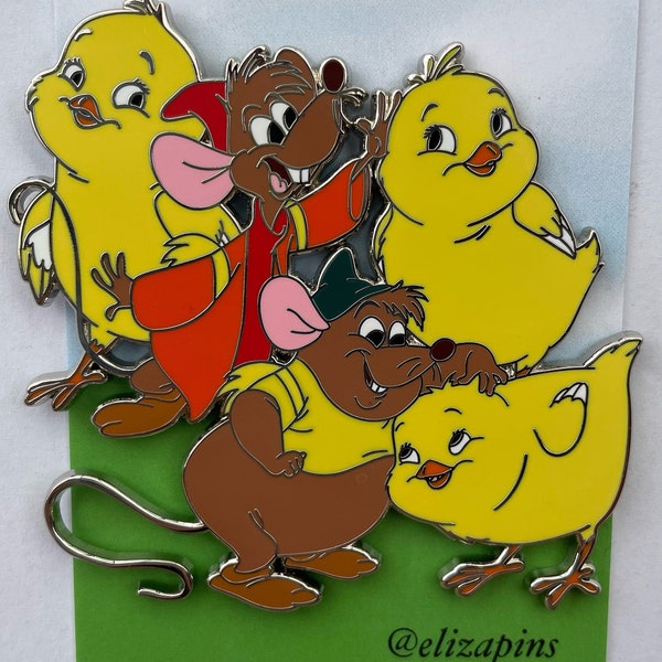 Disney Cinderella mice with chicks fantasy pin