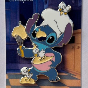 Disney stitch baking fantasy pin