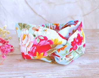 Floral Twist Headband – Turban Style Hair Accessory For Women