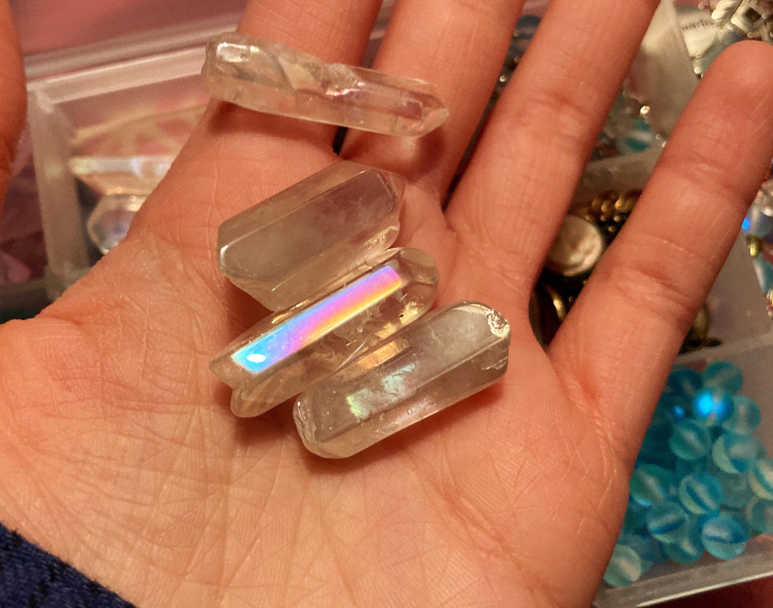 30,2 M Kristallperlen-Girlande - Klare Acryl-Diamantperlen Für Deko & Bastelprojekte