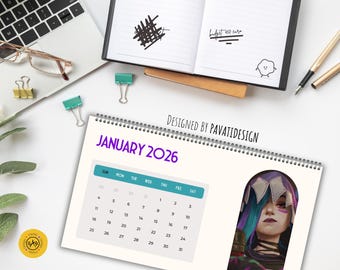 Calendário ARCANE de League of Legends 2026: Jinx, Vi e mais (Download digital)