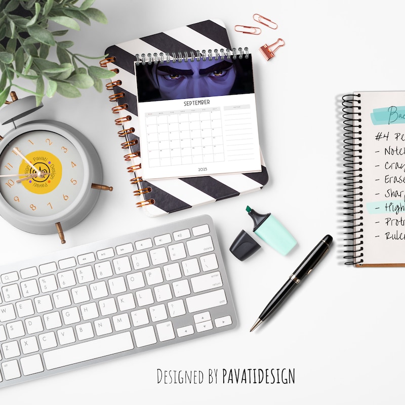 Arcane Calendar 2025 Etsy
