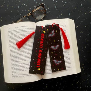 Mothman Bookmark| Cryptid Bookmark| Library Lurker Bookish Gift