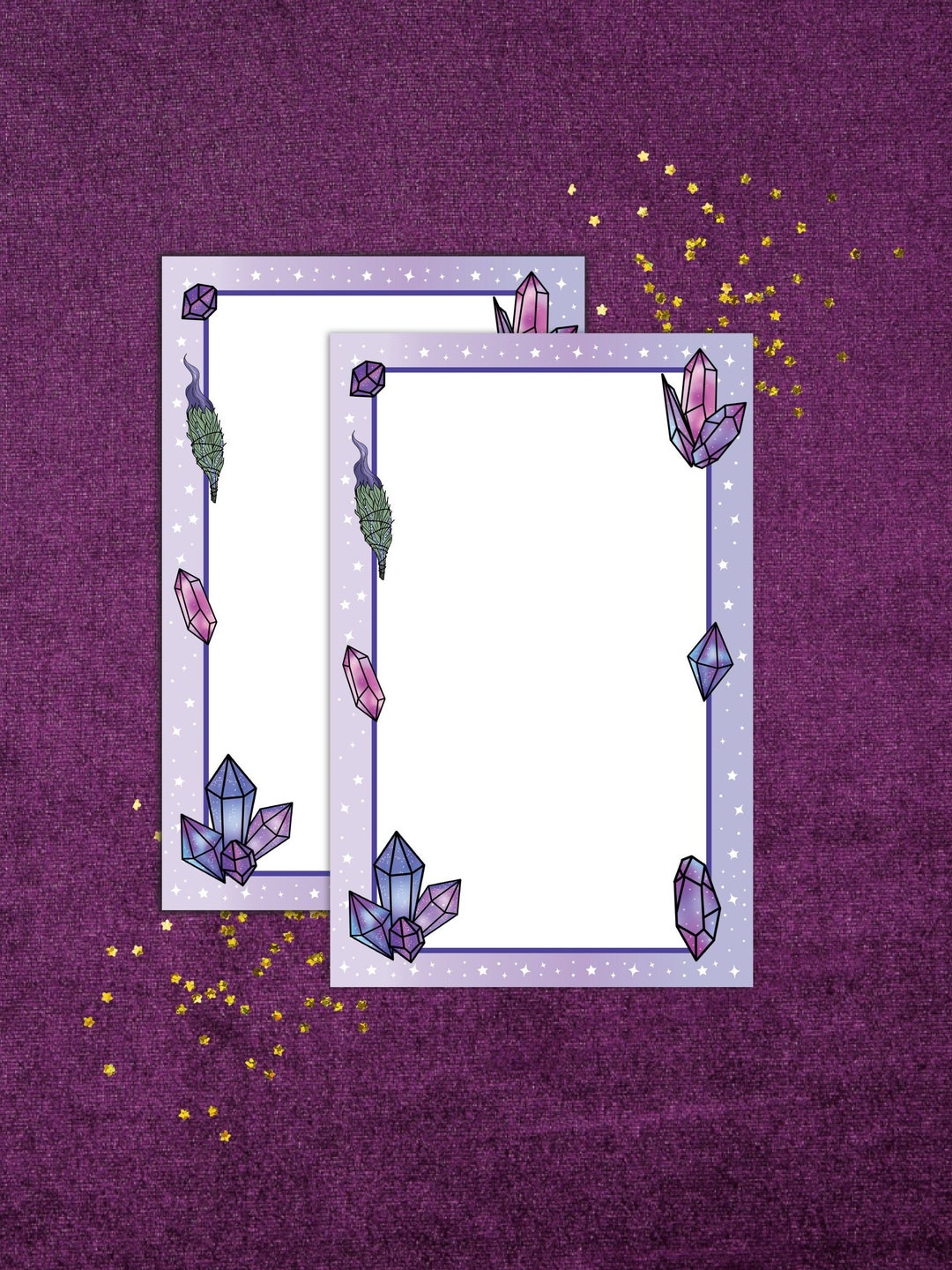 Magical Crystal Tear Away Notepad| Witchy Crystal Memo Pad | Crystal ...