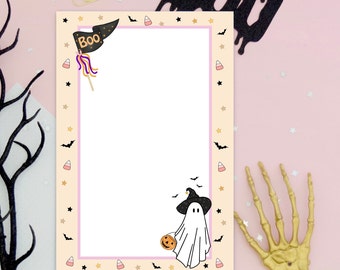Halloween Memo Pad - Etsy