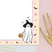Halloween Memo Pad Ghost Notepad Spooky Stationery Boo - Etsy