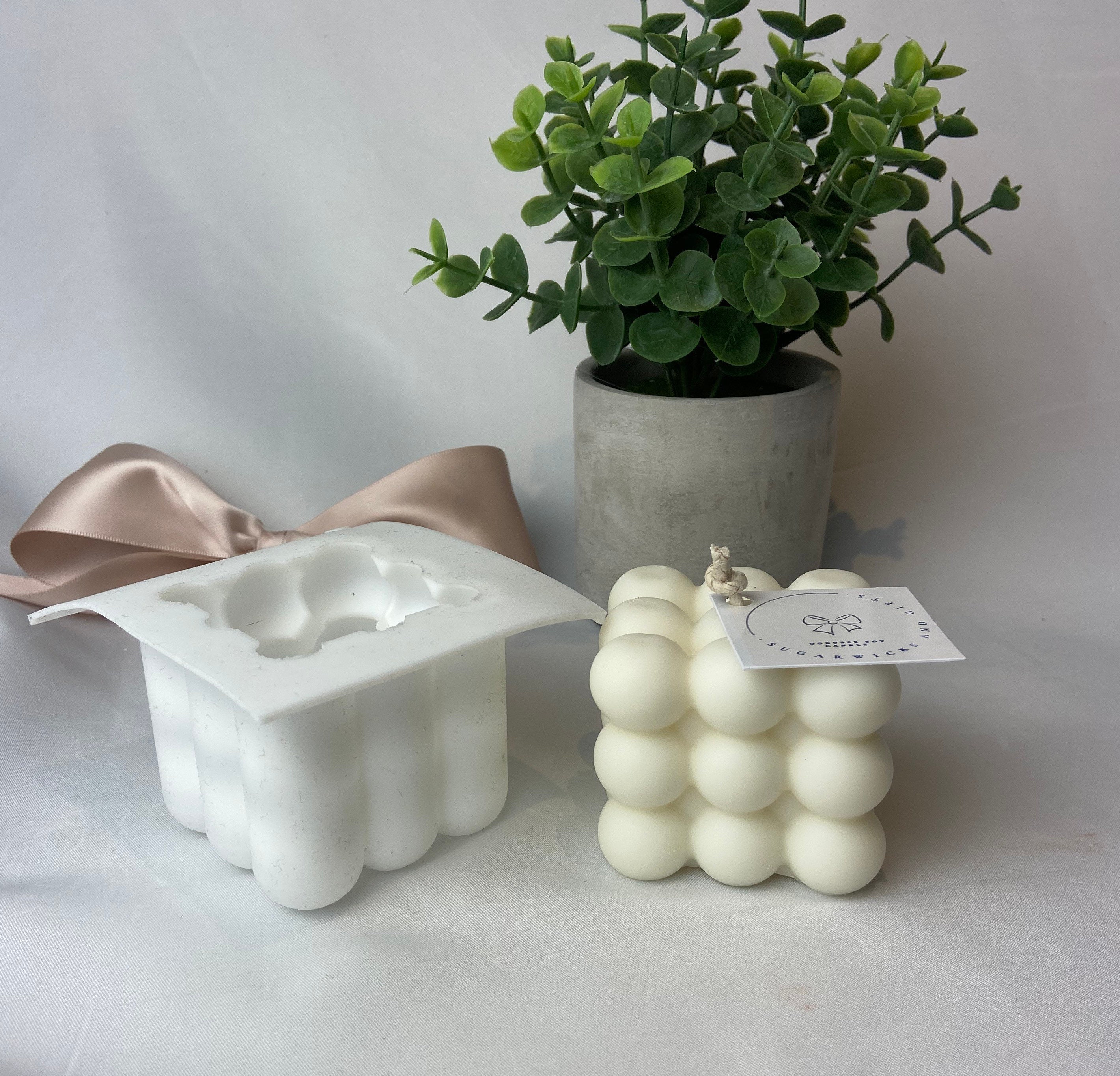 Bubble Candle Mold Shipped From Canada Bubble Resin Mold Etsy