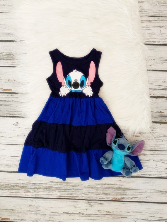 Halloween Disney Lilo & Stitch Toddler Costume Size 2T Party Cute Blue